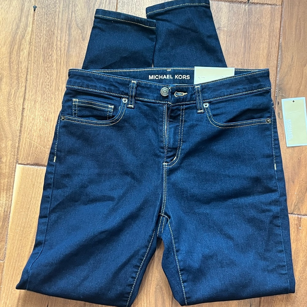 Michael Kort Izzy skinny jeans NWT size 8
